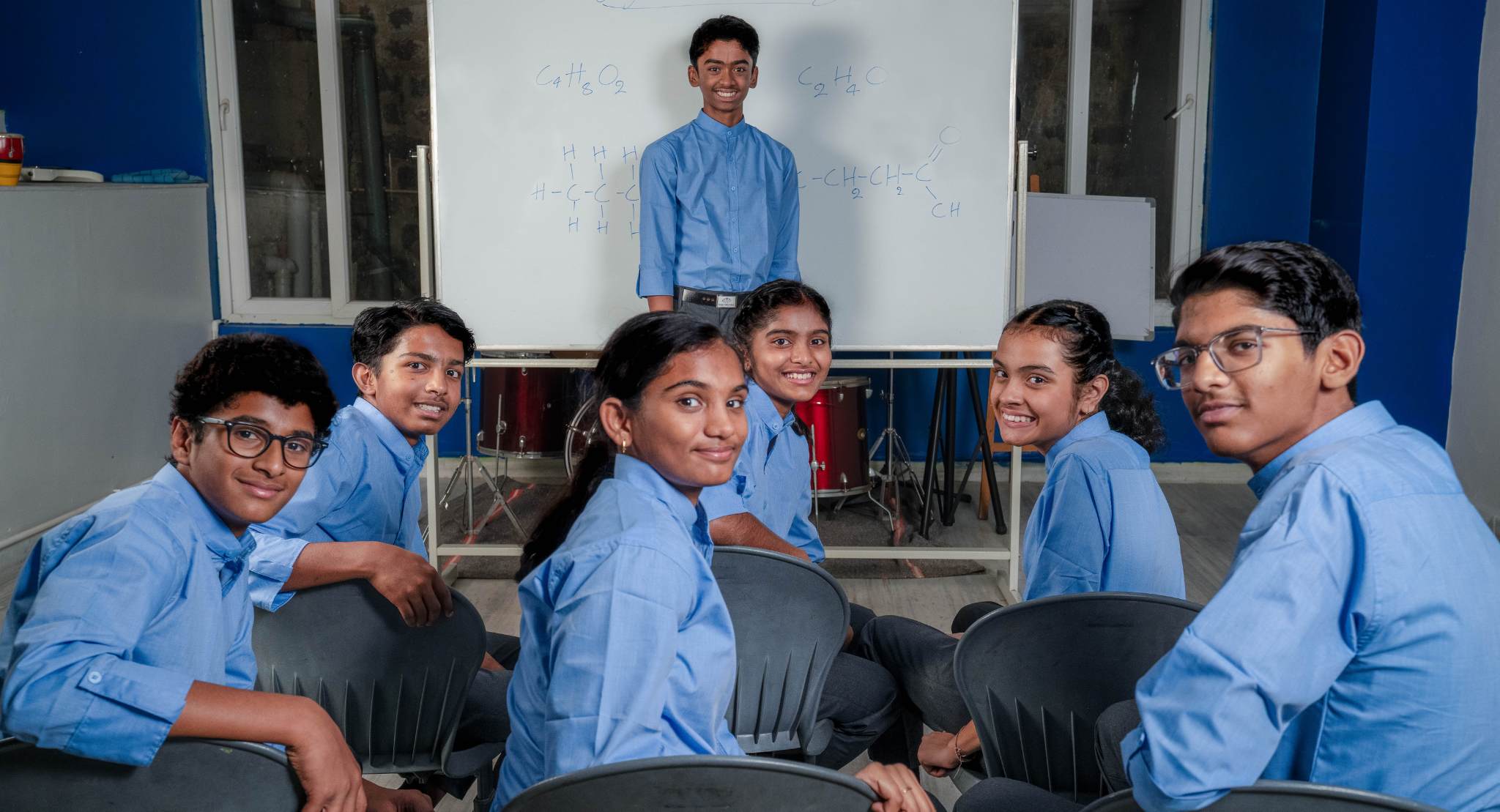 Senior Students at Ganges Valley School